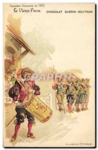 Old Postcard Old Paris Universal Exhibition of 1900 Chocolate Guerin Boutron ...