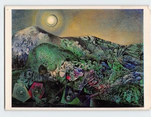 Postcard Time and Duration By Max Ernst, The Denver Art Museum, Denver, Colorado