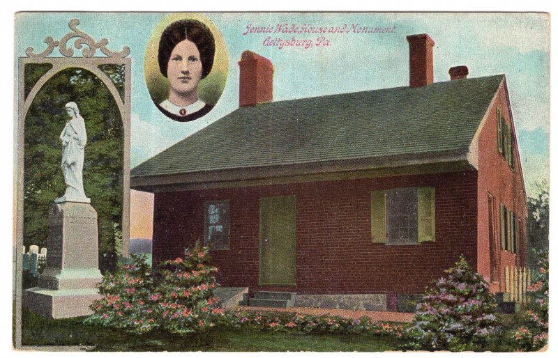 Gettysburg, Pa., Jennie Wade House and Monument