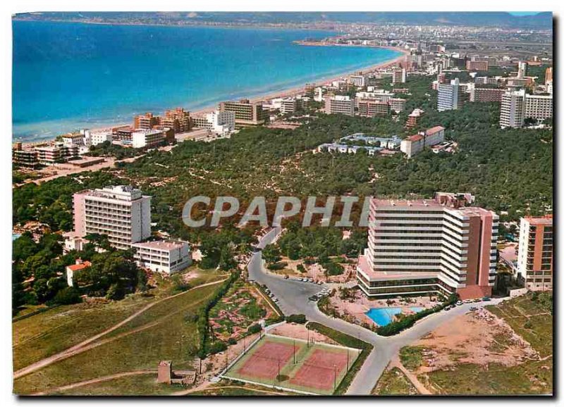 Postcard Modern Mallorca Playa de Palma