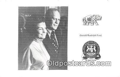 Gerald Rudolph Ford Michigan, USA Unused 