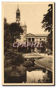 Old Postcard Toulouse Haute Garonne Le Donjon du Capitole and the Square