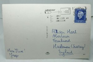 Studentenflat Corpus den Hoorn Groningen  Netherlands Vintage RP Postcard 1974