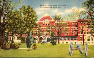 Michigan Grand Rapids Main Building Soldiers Home 1952