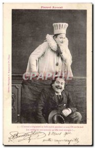 Humor - Pierrot Lawyer - Mime - Lawyer - Old Postcard