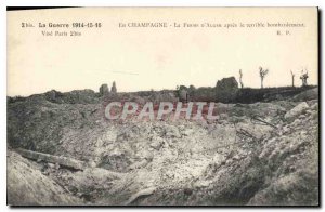 Old Postcard Army 1914-15-16 The War In The Champagne ALGIERS CLOSED after th...