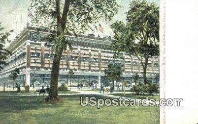 Broad, New & Halsey Streets in Newark, New Jersey