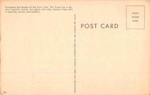 Native Americana Zuni Tribe Indian Tsytyaseta Antique Postcard J68735