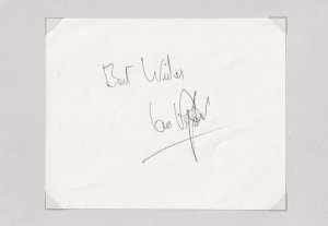 Ian Pickford Silver Expert On The Antiques Roadshow Hand Signed Autograph