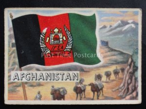 No.46 AFGHANISTAN Flags of The World - A.& B.C. Gum 1959