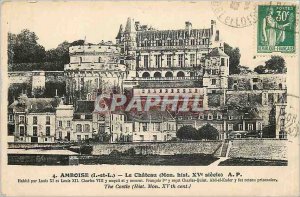 Old Postcard Amboise (I and L) -The Chateau) My Hist fifteenth s) A. P