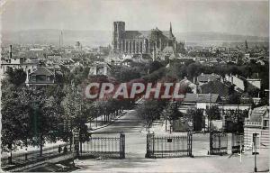 Modern Postcard Reims Marne General view