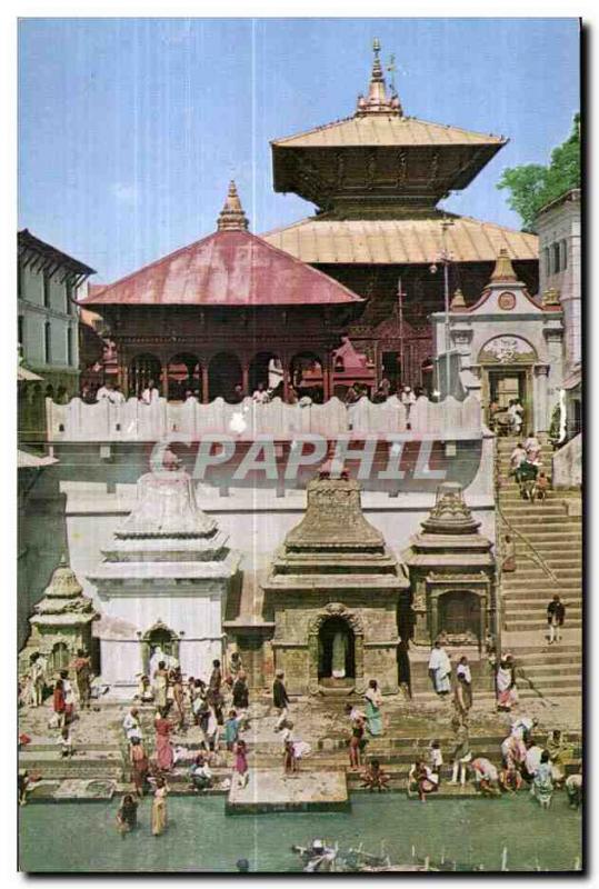 Post Card Ancient Temple of Pa EUPATI Sath Kathmandu Nepal