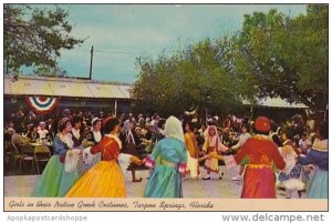 Florida Tarpon Springs Girl In Their Native Greek Costumes