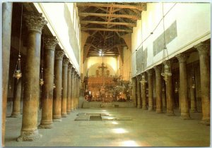 M-11835 Inside of Nativity Church Bethlehem Palestine