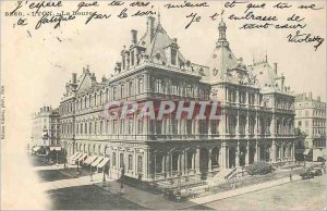 Postcard Old Lyon Stock Exchange