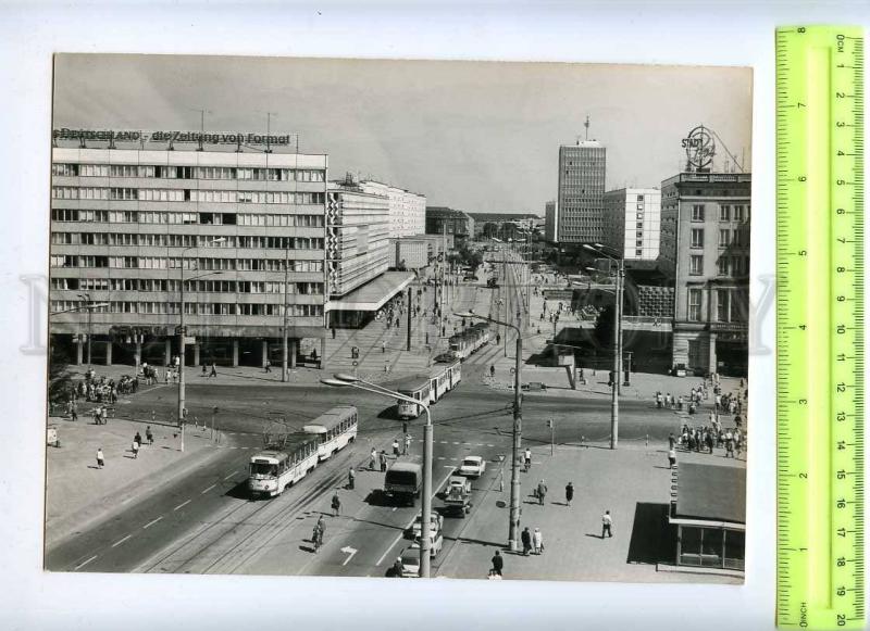 229523 GERMANY GDR Magdeburg Karl Marx strasse photo POSTER