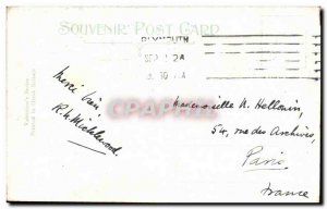 Postcard Old Derry's Clock Plymouth