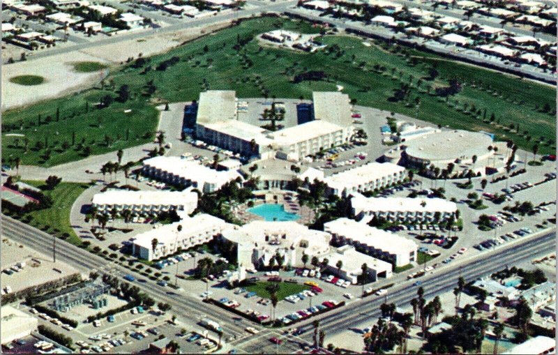 Riviera Hotel Palm Springs California CA Aerial View Postcard VTG UNP Vintage 