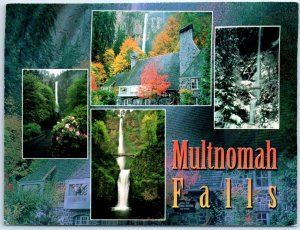 Postcard - Multnomah Falls, Oregon, USA