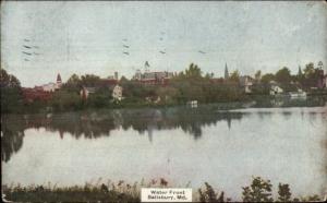 Salisbury MD Waterfront c1910 Postcard rpx