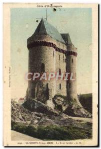 Old Postcard Saint Servan Sur Mer La Tour Solidor