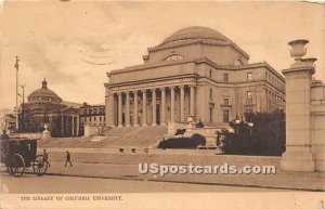 Library, Columbia University, New York City, New York