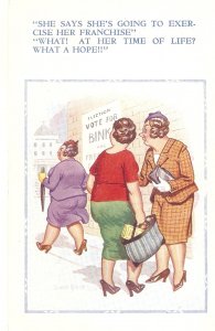 She says she's going to exercise.. New Donald McGill Comics ...