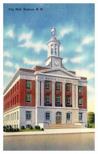 Postcard BUILDING SCENE Nashua New Hampshire NH AR0599