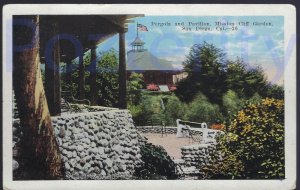 PERGOLA AND PAVILLION IN MISSION CLIFFS GARDENS   () SAN DIEGO CALIFORNIA