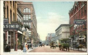 St. Paul MN Wabasha St. c1910 Detroit Publishing Postcard EXC COND