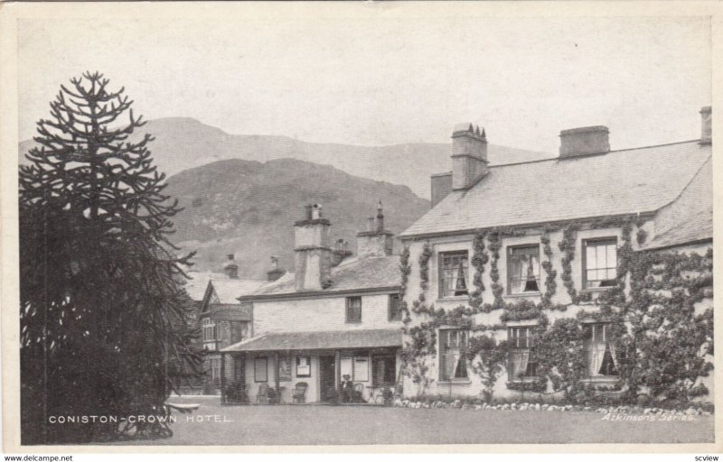 CONISTON , England , 1900-10s ; Crown Hotel