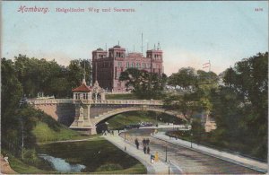 Germany Postcard - Hamburg - Helgolander Weg Und Seewarte  RS30268