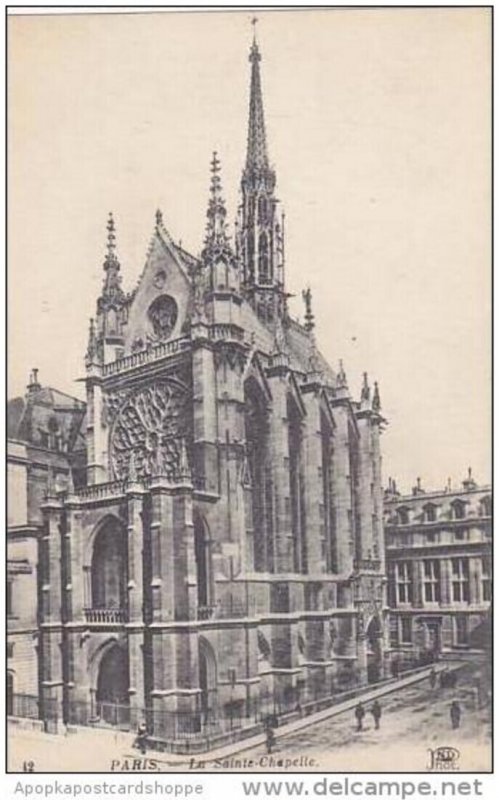 France Paris La Sainte-Chapelle