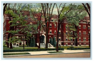 1951 St. Joseph Mercy Hospital, Ann Arbor Michigan MI Posted Postcard