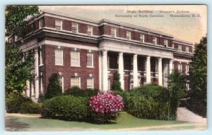 GREENSBORO, NC ~ Women's College UNIVERSITY OF NORTH CAROLINA Music Bldg 1945