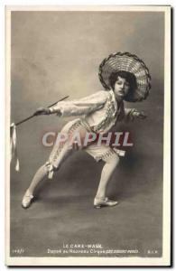 Old Postcard Fancy Dance Dance at The Cake Walk The New Circus Pere Sisters