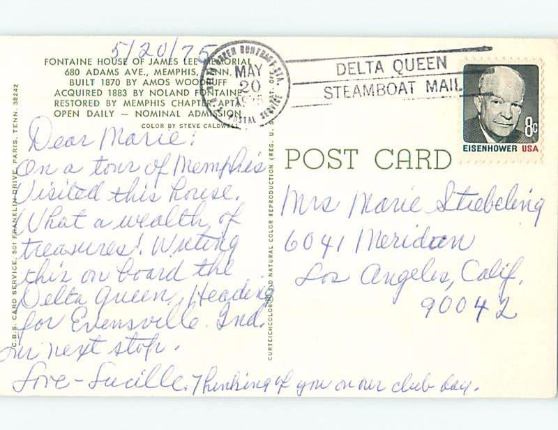 Pre-1980 BUILDING Memphis Tennessee TN ho0474