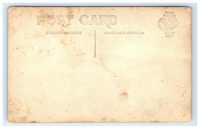 Postcard Spokane, WA Vintage Phelps - Man Sitting Portrait CYKO 1906-15 RPPC H6