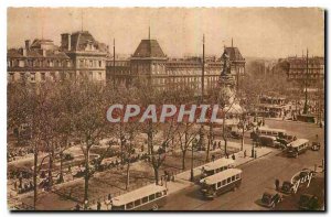 Old Postcard Paris and Place Wonders of the Republic