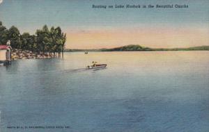 Arkansas Boating On Lake Norfork Curteich