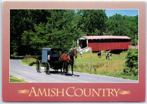 Postcard - Greetings From The Amish Country