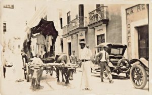 San Juan Puerto Rico PR~Calle del Cristo~1920s REAL PHOTO POSTCARD