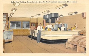 Interior Lincoln Bus Terminal in Lakewood, New Jersey