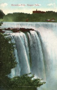 Vintage Postcard Horseshoe Falls Niagara Falls Waterfall in Canada Rosin & Co.