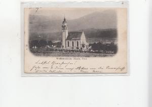 B82112 austria tirol wallfahrtskirche absam front back image