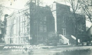 Presbyterian Church London, OH Vintage Postcard P18