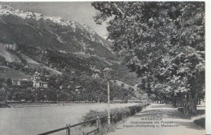 Austria Postcard - Innsbruck - Innpromenade Mit Pension - Ref TZ2698