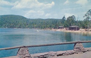 Swimming and Camping area at Haines Falls NY, New York in the Catskills