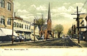 Main Street - Bennington, Vermont VT  